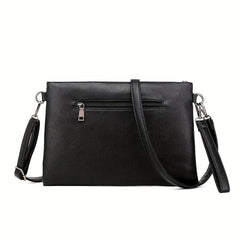 Gothic Skull Rivet Studded Crossbody Bag Y2K Punk Shoulder Bag