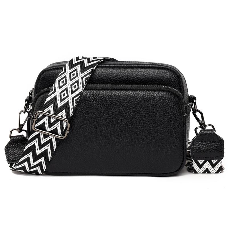 Ethnic Wide Strap Crossbody Bag for Women