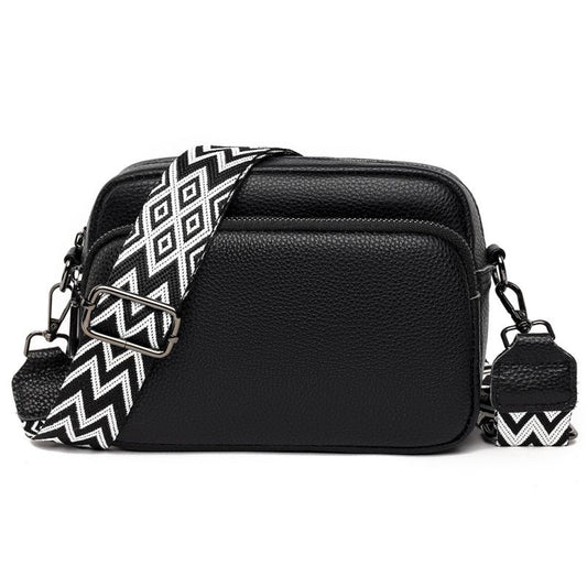 Ethnic Wide Strap Crossbody Bag for Women