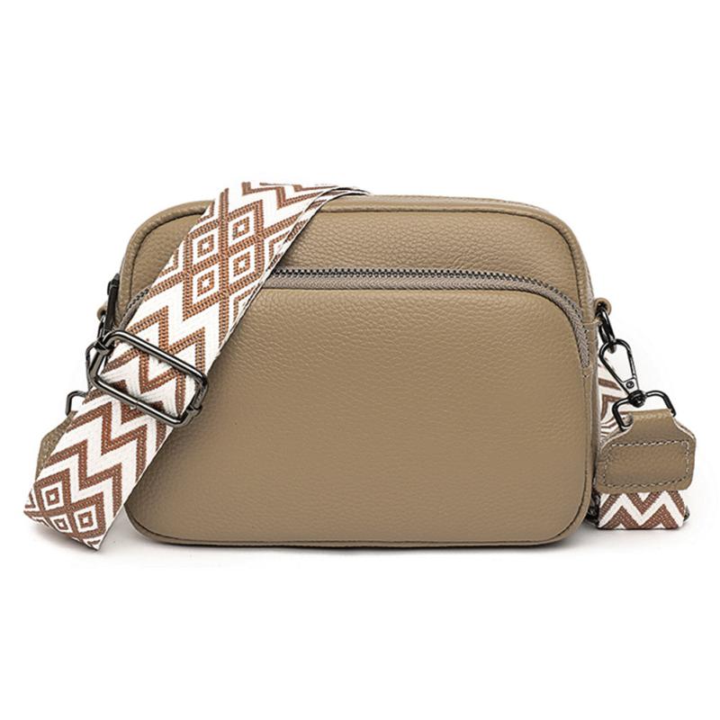 Ethnic Wide Strap Crossbody Bag for Women