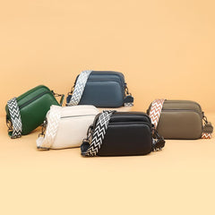 Ethnic Wide Strap Crossbody Bag for Women