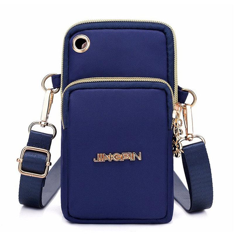 Metal Letter Decor Mini Sports Arm & Running Wrist Bag