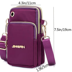 Metal Letter Decor Mini Sports Arm & Running Wrist Bag
