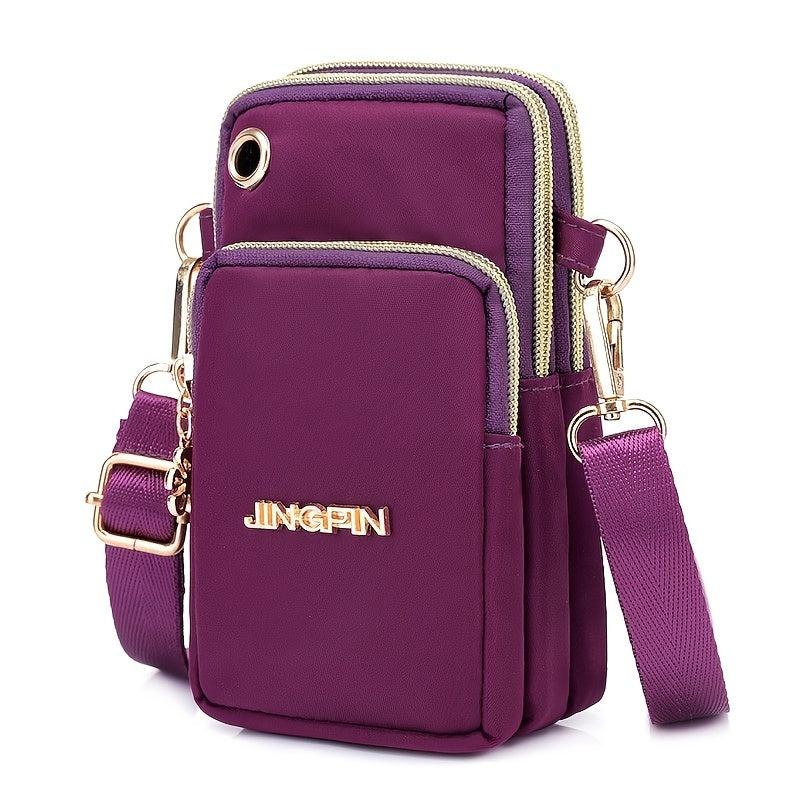 Metal Letter Decor Mini Sports Arm & Running Wrist Bag