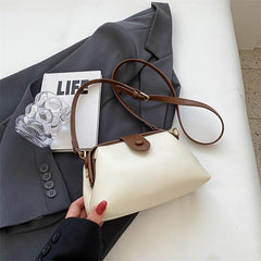 Vintage PU Crossbody Bag Retro Shoulder Phone Bag Women's Casual Handbag