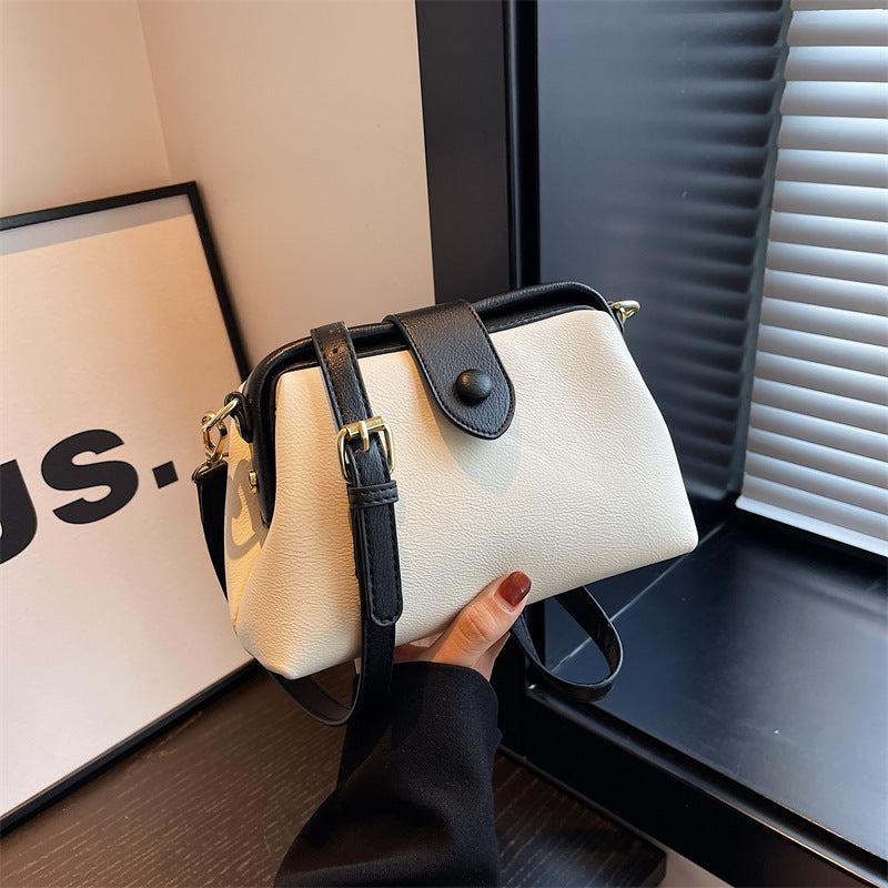 Vintage PU Crossbody Bag Retro Shoulder Phone Bag Women's Casual Handbag