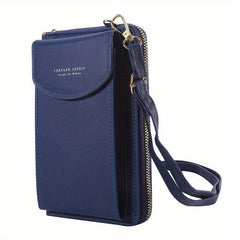 Minimalist Shoulder Bag w/ Coin Purse & Strap