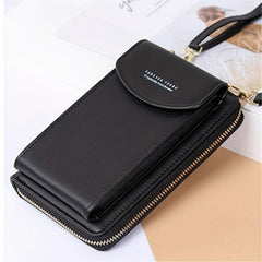 Minimalist Shoulder Bag w/ Coin Purse & Strap