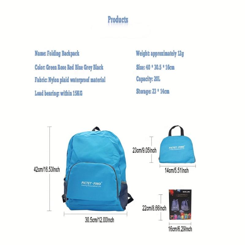 Large Capacity Backpack Waterproof Travel Commuter Bag