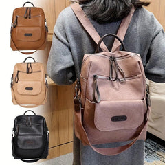 Vintage Preppy Style Backpack Purse British College School Bag