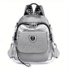 Y2K Rhinestone Backpack Purse Studded Crossbody Bag for Women