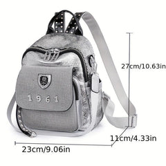 Y2K Rhinestone Backpack Purse Studded Crossbody Bag for Women
