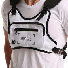 Mountaineering Backpack Chest Bag Running Backpack Vest Lightweight Pack