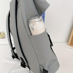 Stylish Nylon Backpack Pendant Large Capacity School Bag
