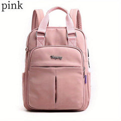 Top Handle Laptop Backpack USB Charging Port