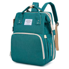 Functional Diaper Bag with Changing Pad Backpack Tote