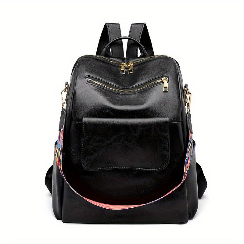Vintage Anti Theft Backpack Purse Retro Convertible Bag