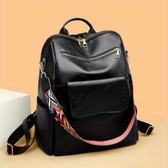Vintage Anti Theft Backpack Purse Retro Convertible Bag