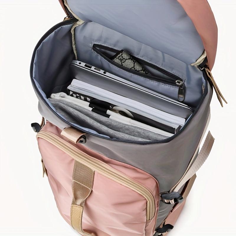 Large Capacity Outdoor Travel Backpack Gym Yoga Bag Portable Duffle Bag