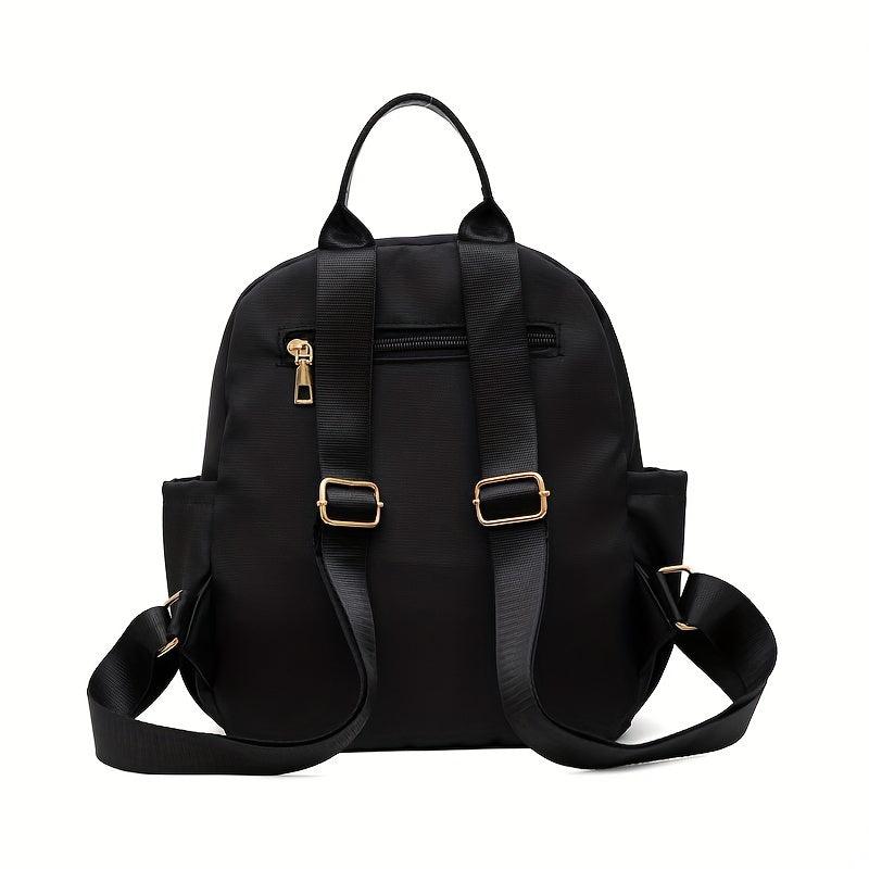 Nylon Backpack Purse Preppy School Bag Casual Travel Daypack For Girls