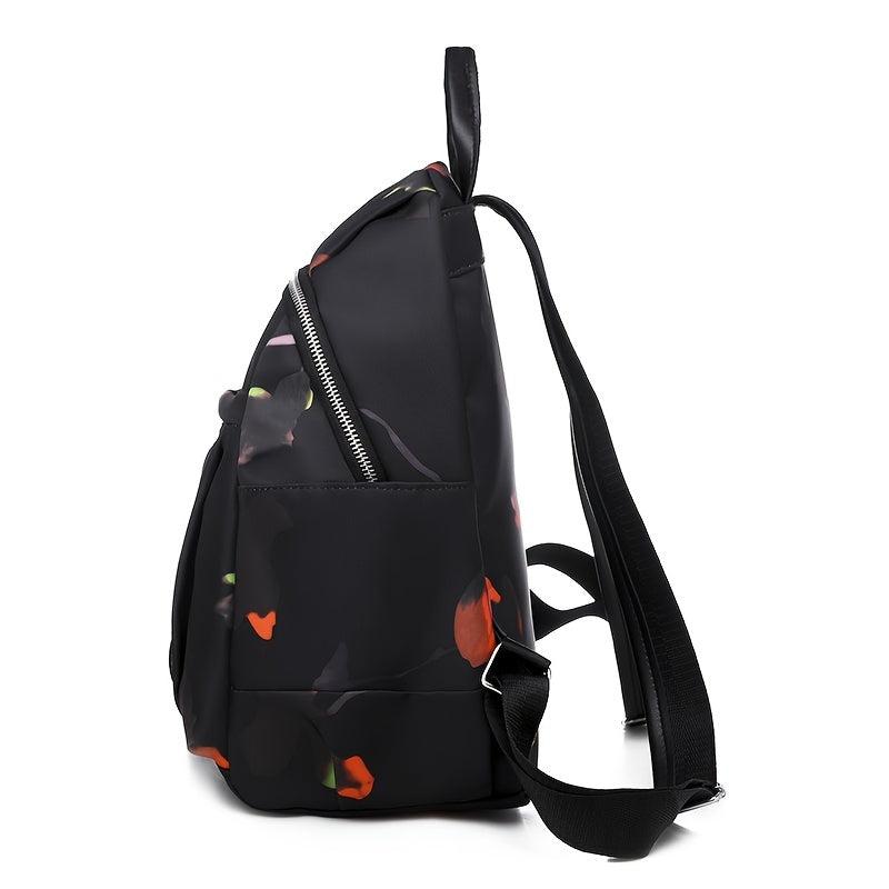 Zipper Backpack Adjustable Strap Casual Travel Backpack