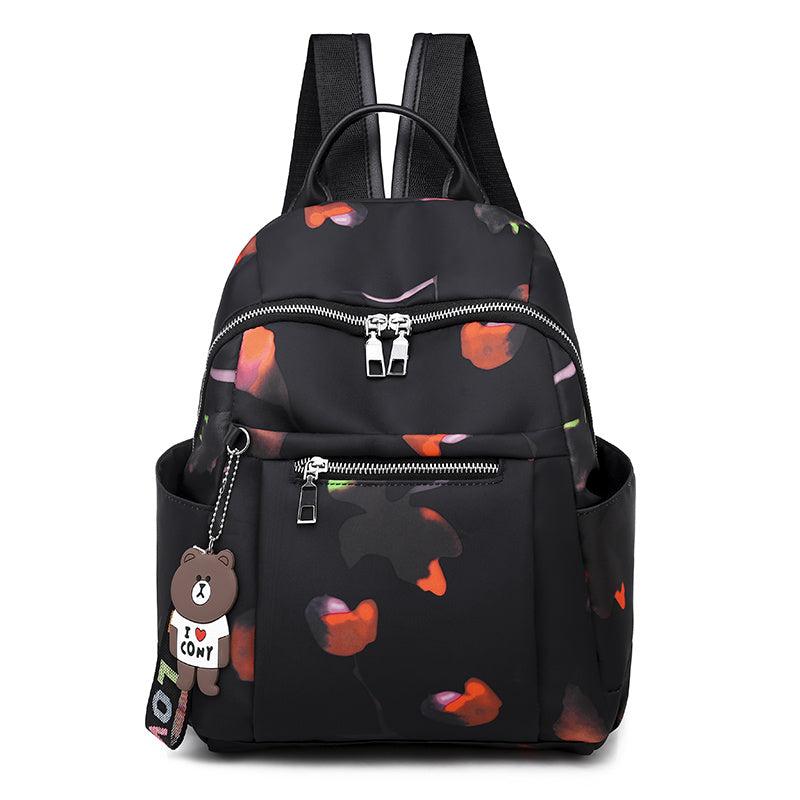 Zipper Backpack Adjustable Strap Casual Travel Backpack