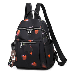 Zipper Backpack Adjustable Strap Casual Travel Backpack