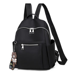 Zipper Backpack Adjustable Strap Casual Travel Backpack