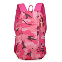 Waterproof Nylon Backpack Camo Schoolbag Travel Hiking Sport