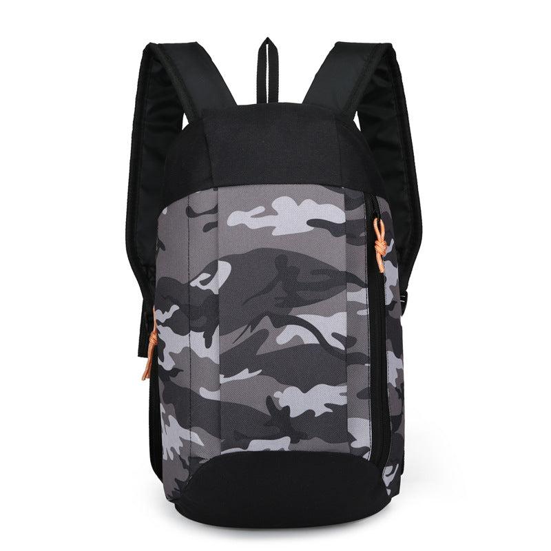 Waterproof Nylon Backpack Camo Schoolbag Travel Hiking Sport