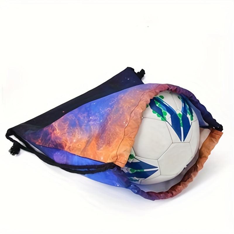 Lightweight Drawstring Bucket Backpack Sports Fitness Bag