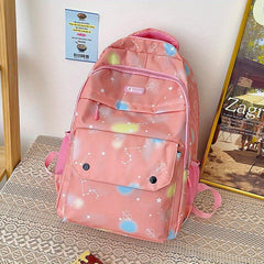 Rainbow Tie Dye Backpack Large Capacity Schoolbag