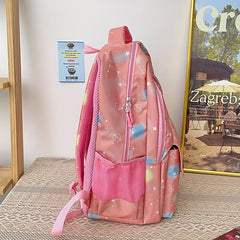 Rainbow Tie Dye Backpack Large Capacity Schoolbag