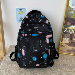 Rainbow Tie Dye Backpack Large Capacity Schoolbag