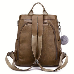 Vintage Embroidery Backpack Purse Two Way Shoulder Bag Anti Theft