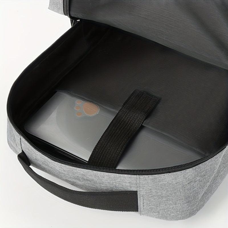 3pcs Large Capacity Backpack Crossbody Bag Clutch Purse Set