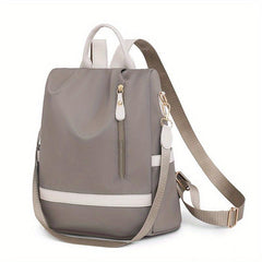 Waterproof Nylon Backpack for Women with Adjustable Strap