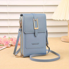 Transparent Touch Screen Crossbody Bag with Coin Purse