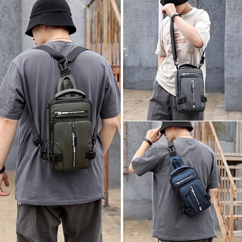 Outdoor Casual Nylon Men's Waist Bag
