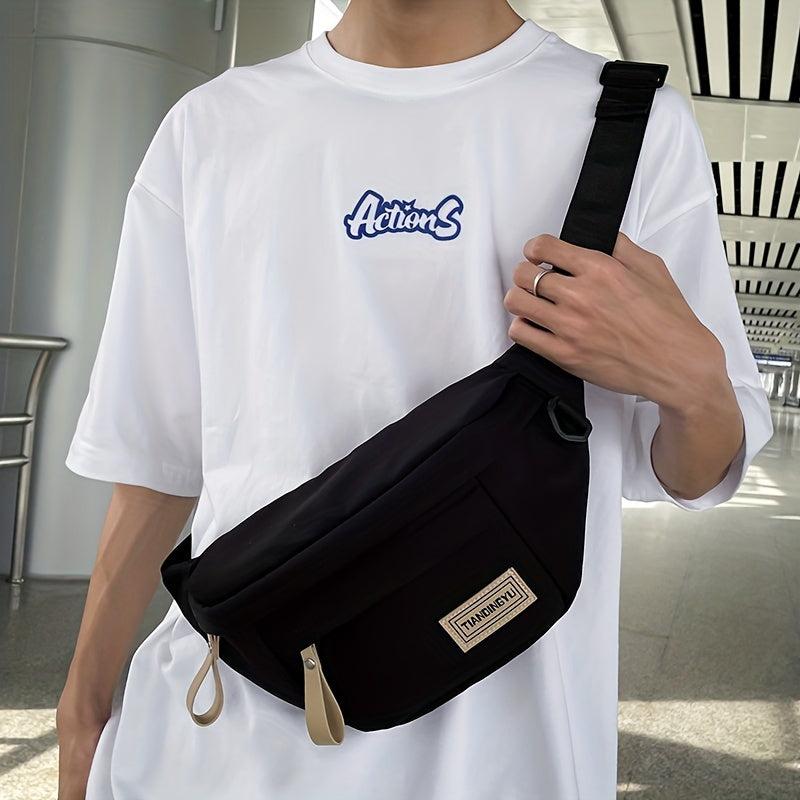 Men's Nylon Crossbody Bag Shoulder Bag Outdoor Sports