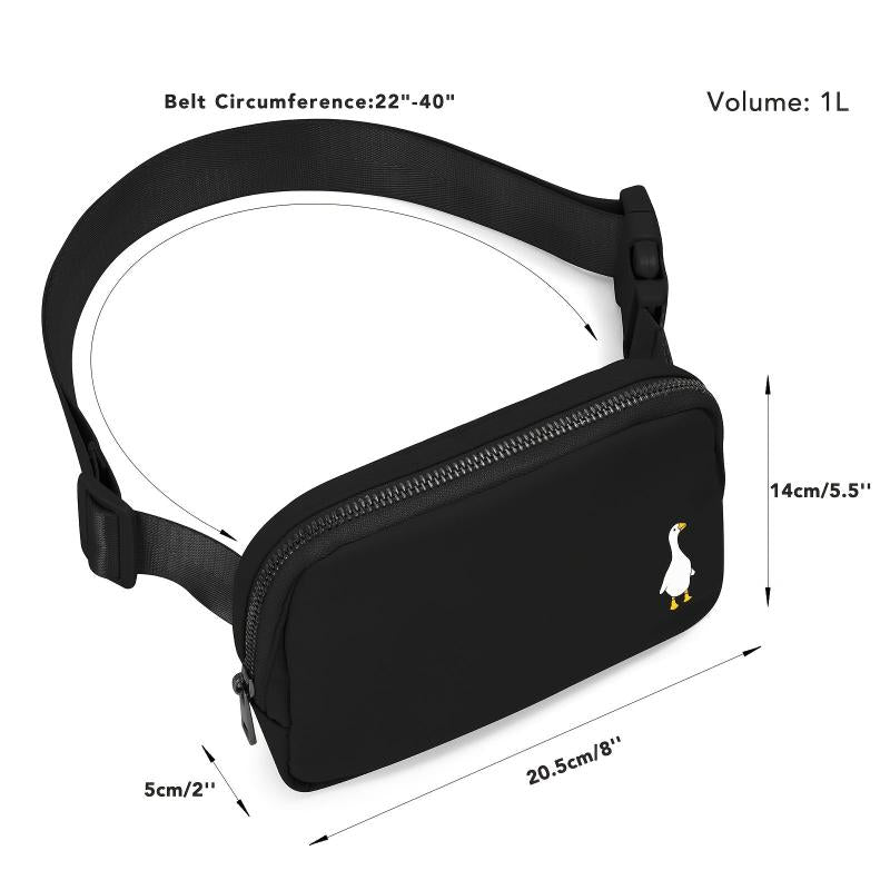 Adjustable Crossbody Bag for Exercise & Travel