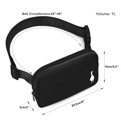 Adjustable Crossbody Bag for Exercise & Travel