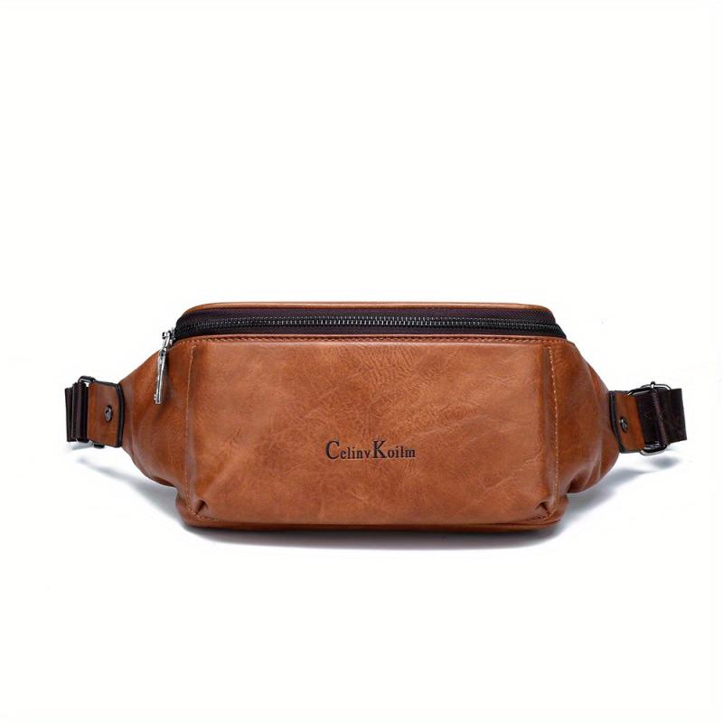 Men's Casual Waist Bag Travel Crossbody