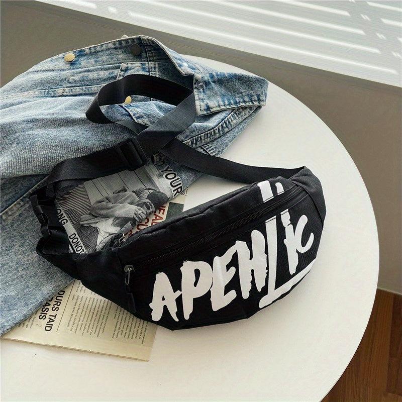 Men's & Women's Chest Bag Single Shoulder Bag Casual Waist Bag