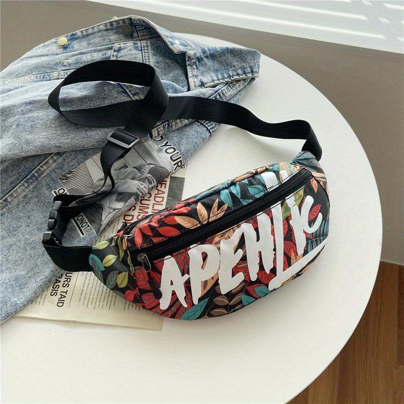 Men's & Women's Chest Bag Single Shoulder Bag Casual Waist Bag