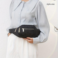 Embroidered Chest Bag Small Waist Bag
