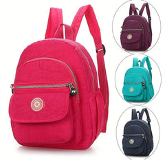 Mini Nylon Backpack Purse Women's Travel Rucksack Student Bookbag