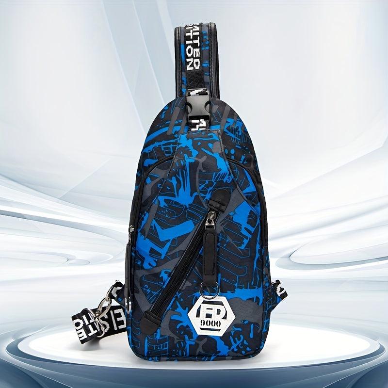 Men's Sports Canvas Messenger Bag Casual All Match