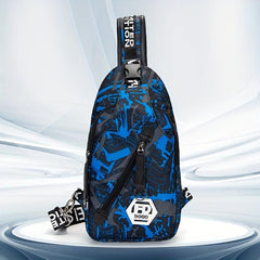 Men's Sports Canvas Messenger Bag Casual All Match
