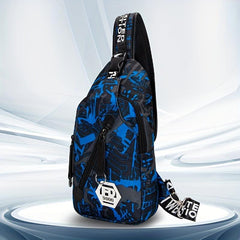 Men's Sports Canvas Messenger Bag Casual All Match